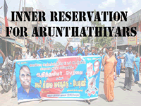 Inner Reservation for Arunthathiyars